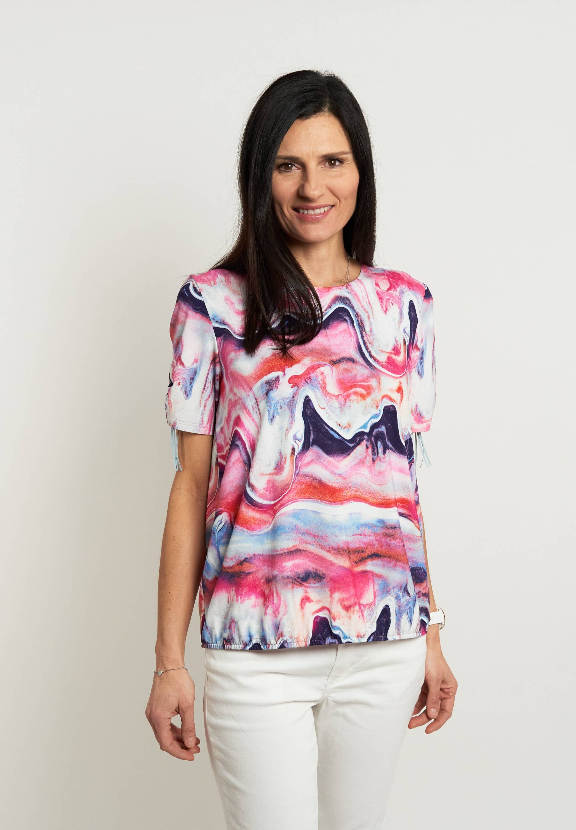 Seidel Moden Kurzarmshirt, mit All-Over Print, MADE IN GERMANY von Seidel Moden