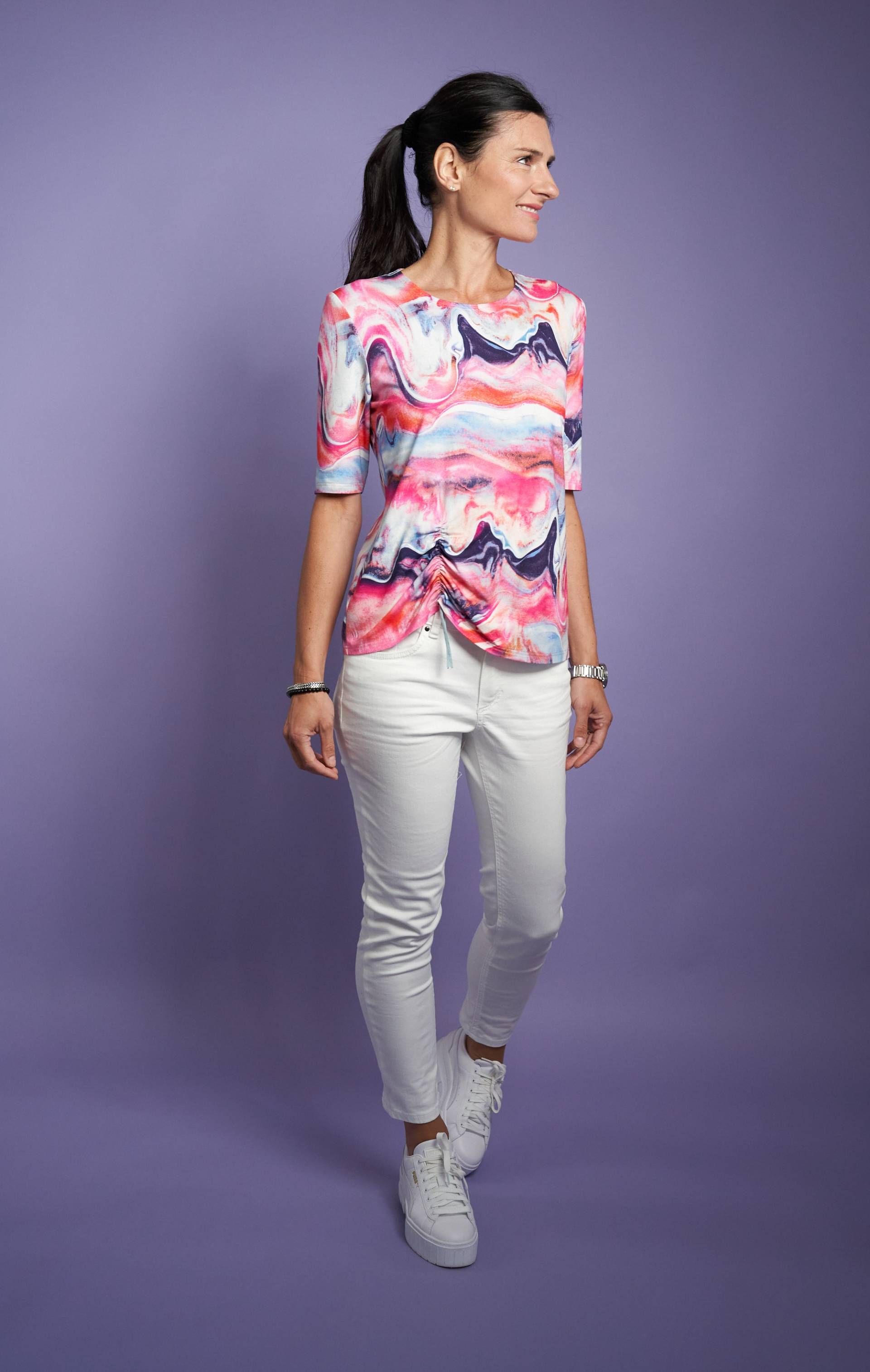 Seidel Moden Kurzarmshirt, mit All-Over Print, MADE IN GERMANY Seidel Moden Kurzarmshirt, mit All-Over Print, MADE IN GERMANY von Seidel Moden