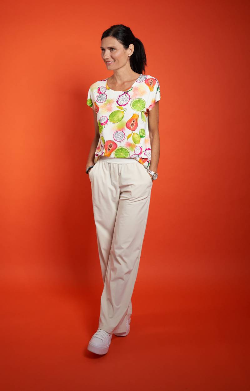 Seidel Moden Kurzarmshirt, mit All-Over Print, MADE IN GERMANY von Seidel Moden