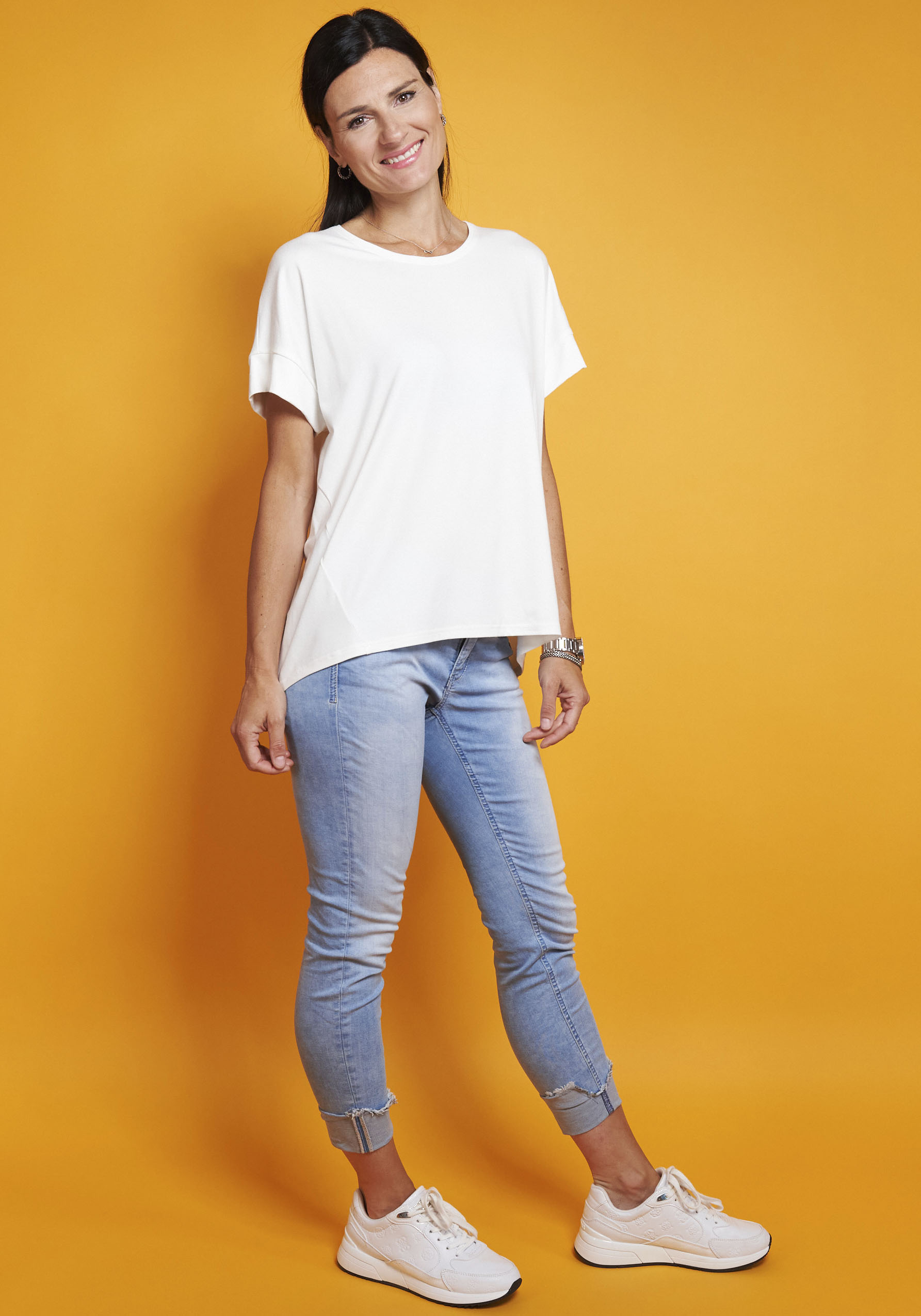 Seidel Moden Kurzarmshirt, mit überschnittenen Schultern, MADE IN GERMANY Seidel Moden Kurzarmshirt, mit überschnittenen Schultern, MADE IN GERMANY von Seidel Moden