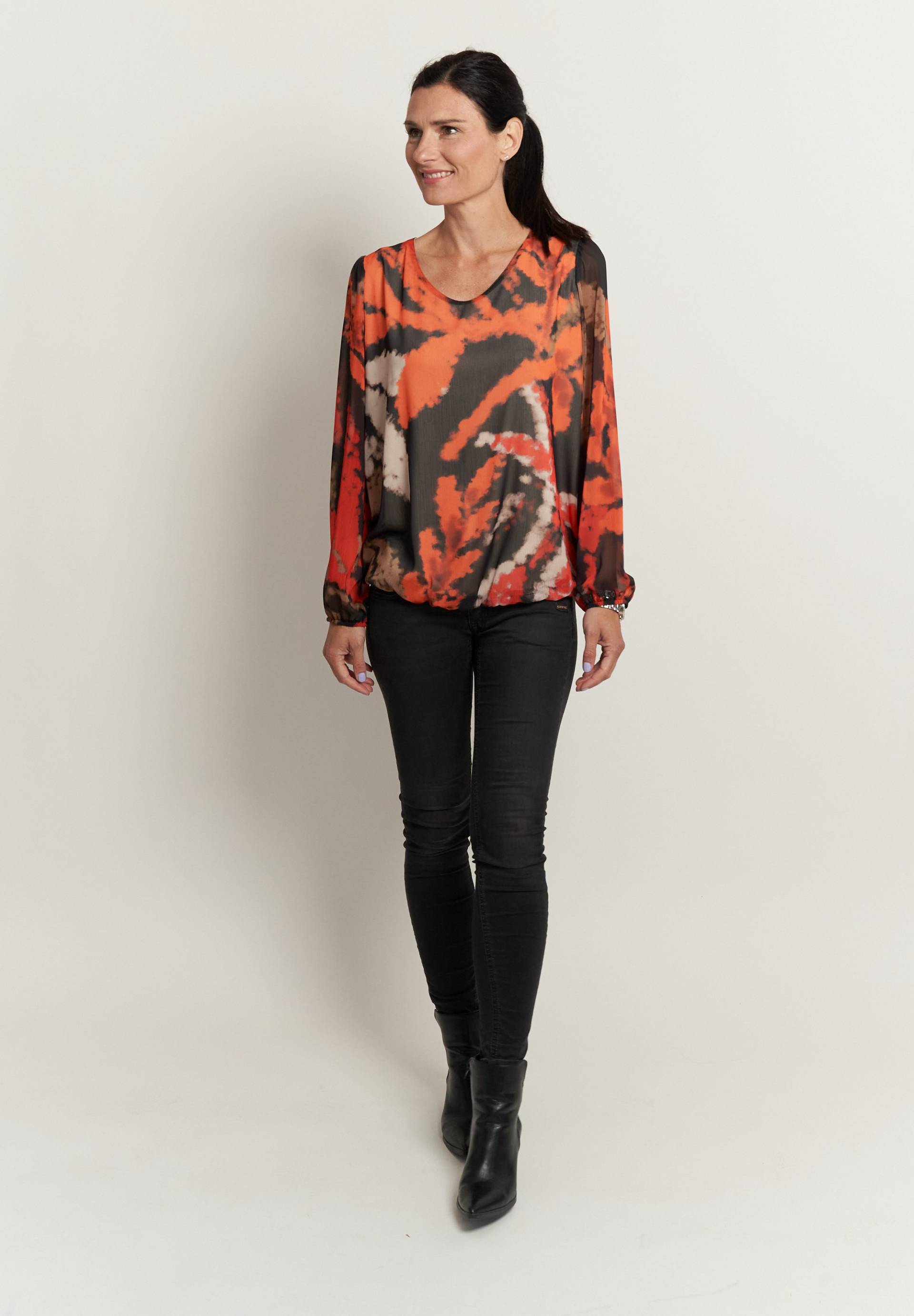 Seidel Moden Langarmbluse, mit All-Over Print, MADE IN GERMANY Seidel Moden Langarmbluse, mit All-Over Print, MADE IN GERMANY von Seidel Moden