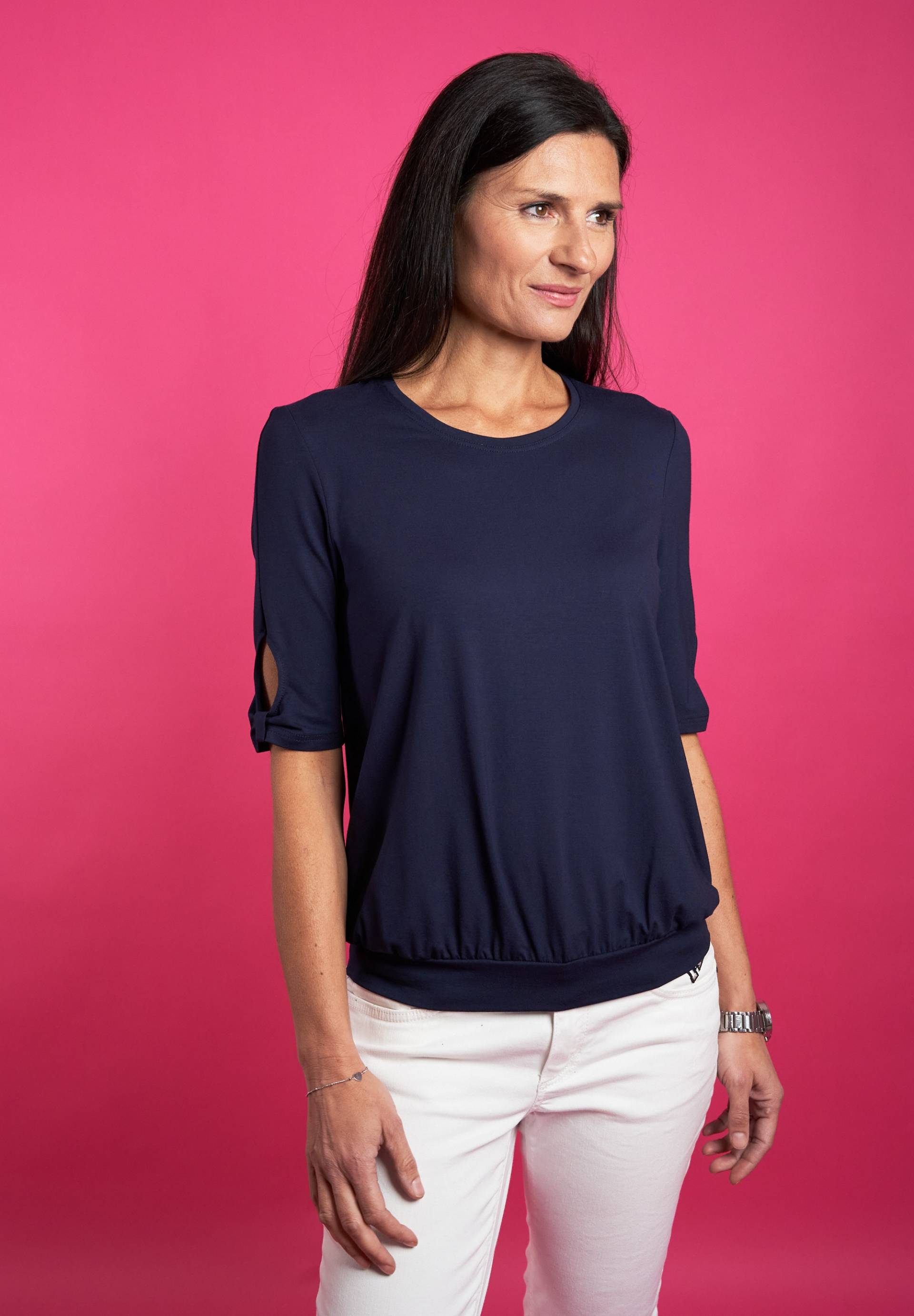 Seidel Moden Rundhalsshirt, mit Cut-Out Details, MADE IN GERMANY Seidel Moden Rundhalsshirt, mit Cut-Out Details, MADE IN GERMANY von Seidel Moden