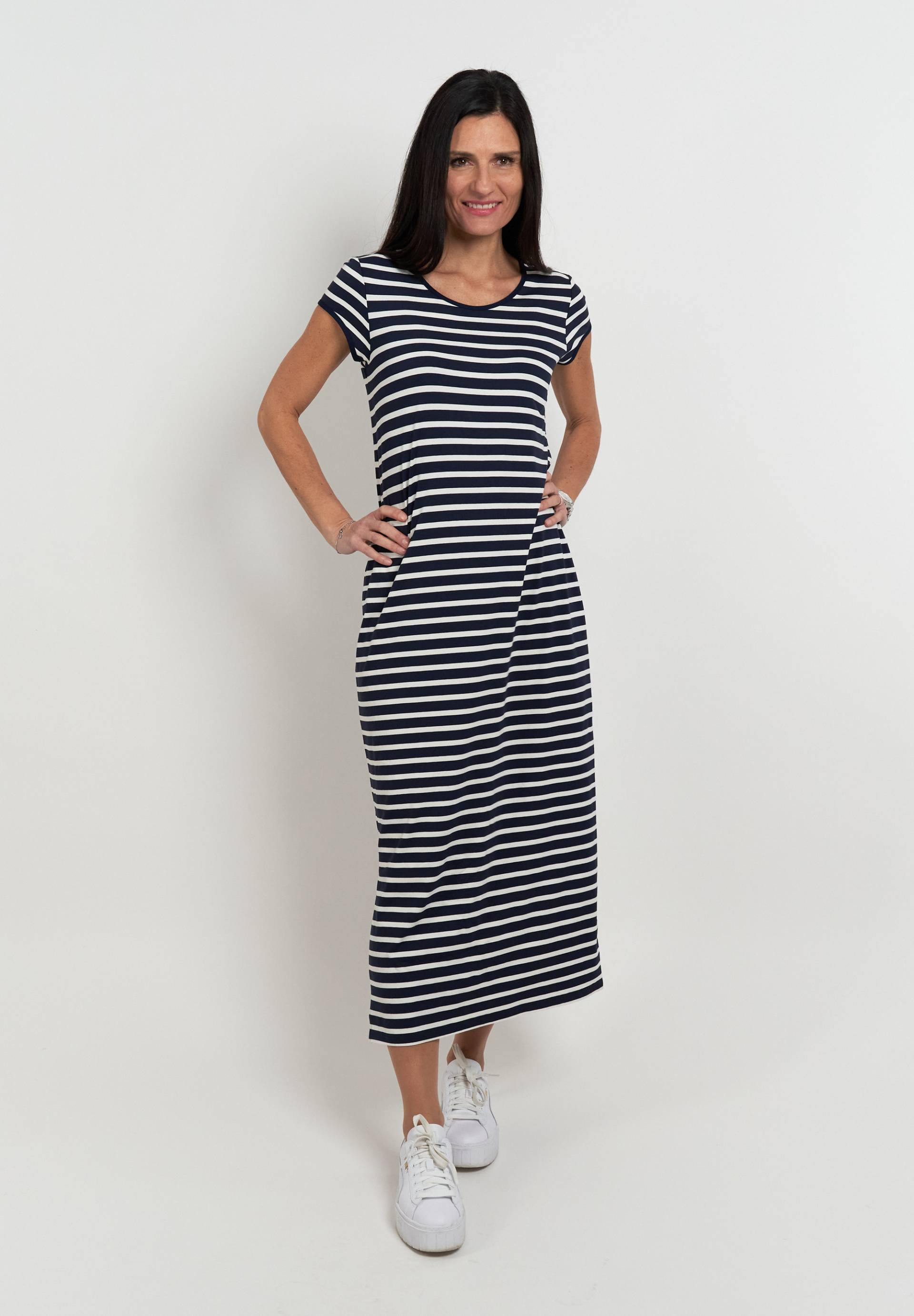 Seidel Moden Sommerkleid, lang, mit Streifen-Design, MADE IN GERMANY Seidel Moden Sommerkleid, lang, mit Streifen-Design, MADE IN GERMANY von Seidel Moden
