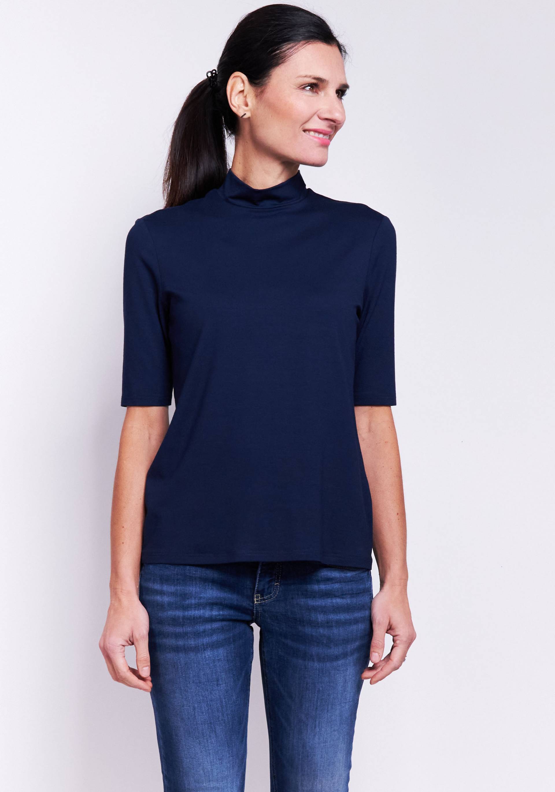Seidel Moden Stehkragenshirt, im hüftlangen Schnitt, MADE IN GERMANY Seidel Moden Stehkragenshirt, im hüftlangen Schnitt, MADE IN GERMANY von Seidel Moden