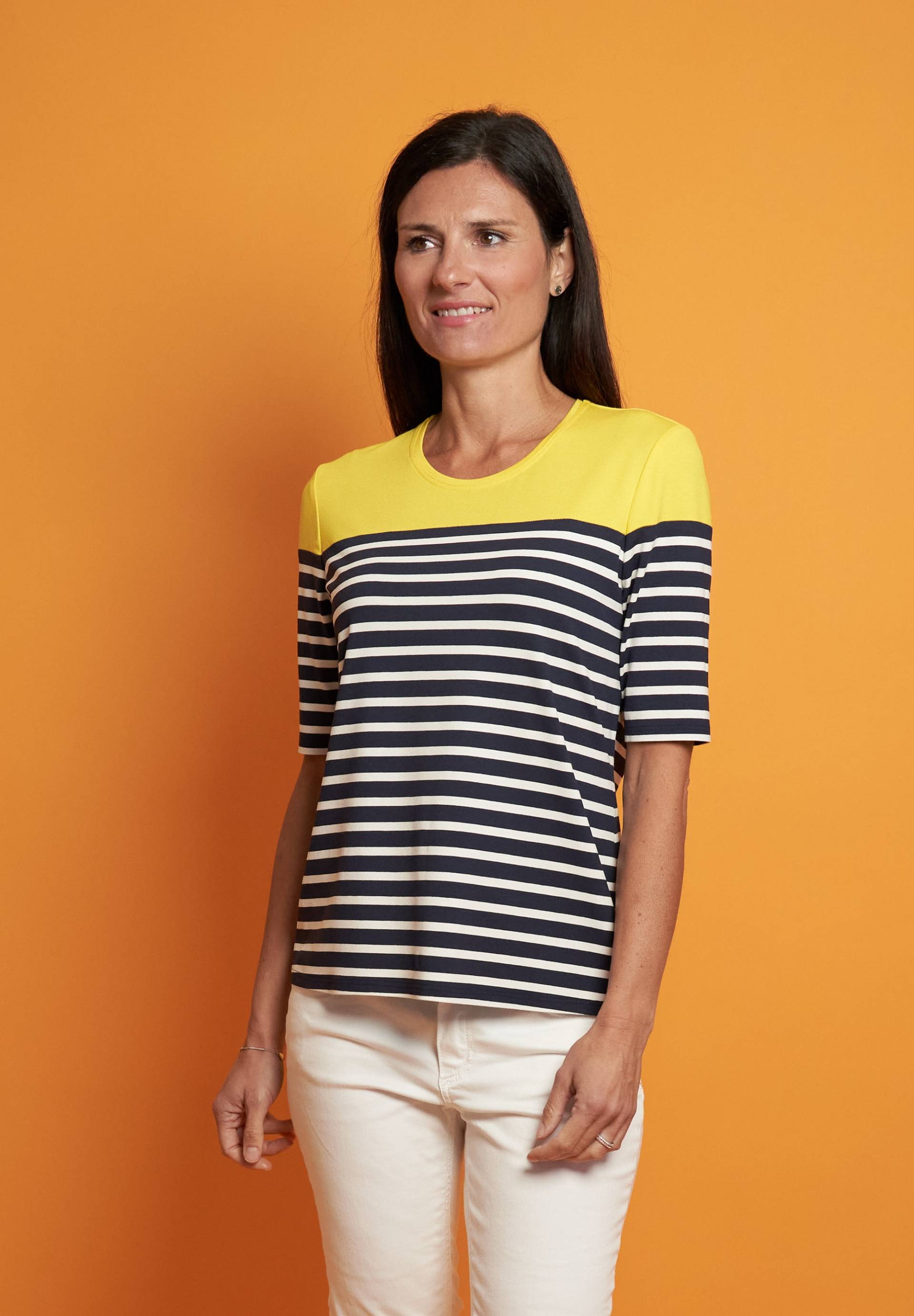 Seidel Moden T-Shirt, mit Colorblocking und Streifenmuster, MADE IN GERMANY Seidel Moden T-Shirt, mit Colorblocking und Streifenmuster, MADE IN GERMANY von Seidel Moden