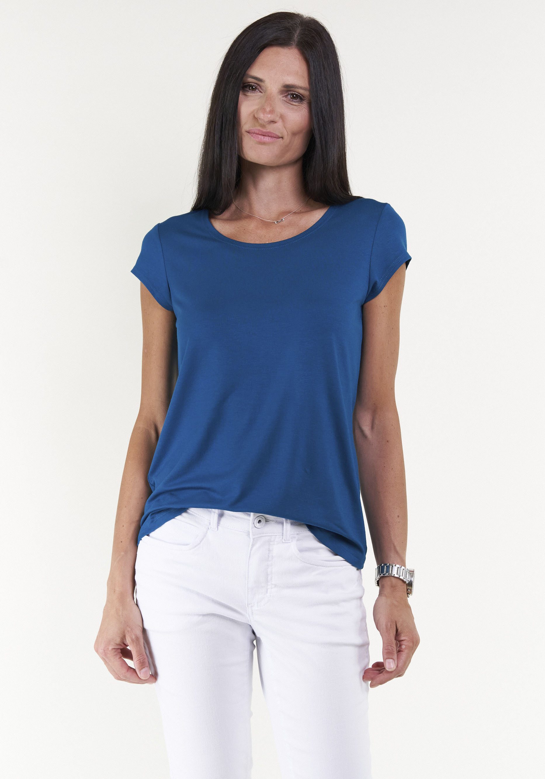 Seidel Moden T-Shirt, mit Kappenärmel, MADE IN GERMANY Seidel Moden T-Shirt, mit Kappenärmel, MADE IN GERMANY von Seidel Moden