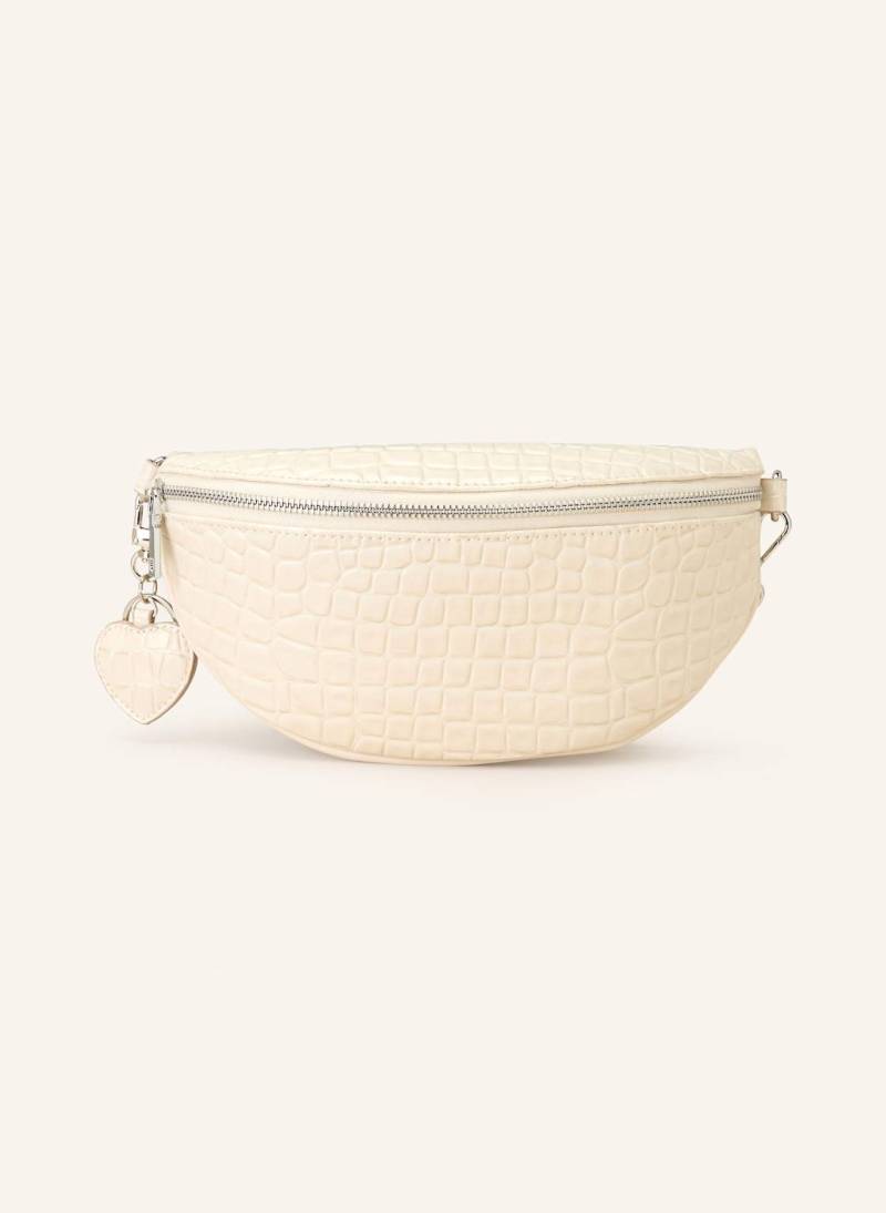 Seidenfelt Gürteltasche weiss von Seidenfelt