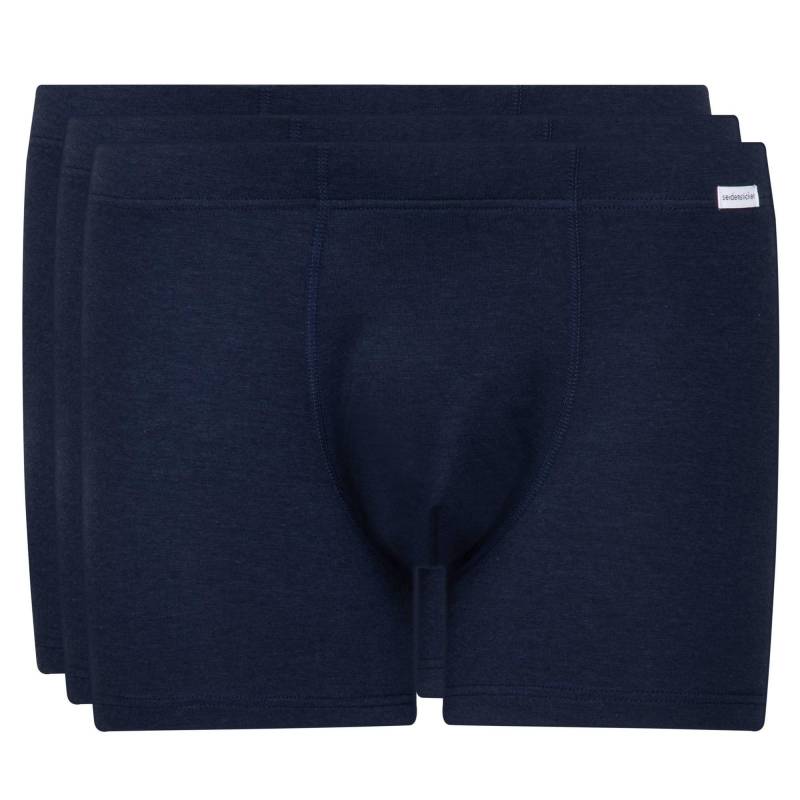 Boxershorts, 3er Pack Herren Blau S von Seidensticker