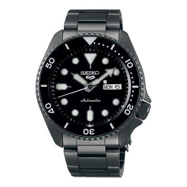 Automatikuhr Herren Black 43mm von Seiko