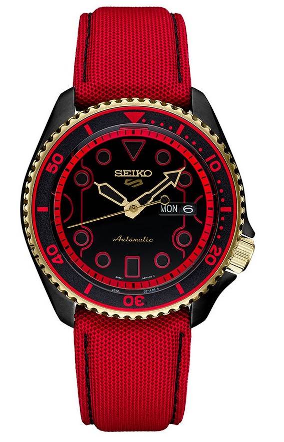 Seiko 5 Ken Streetfighter Limited SRPF20K1 Rush`n ` Blaze Edition von Seiko