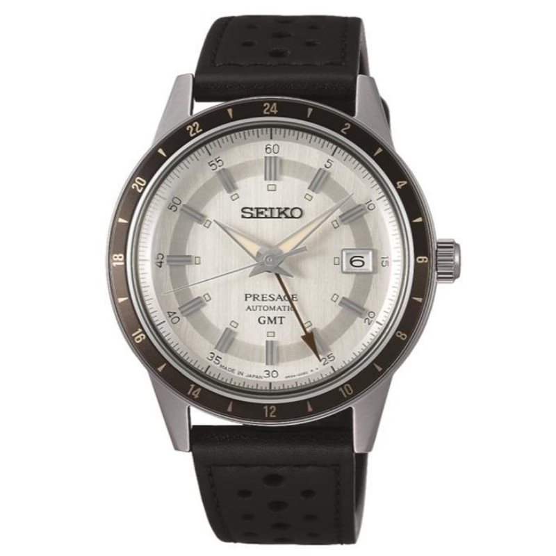 Seiko Presage SSK011J1 Automatik GMT Style 60s Herrenuhr von Seiko