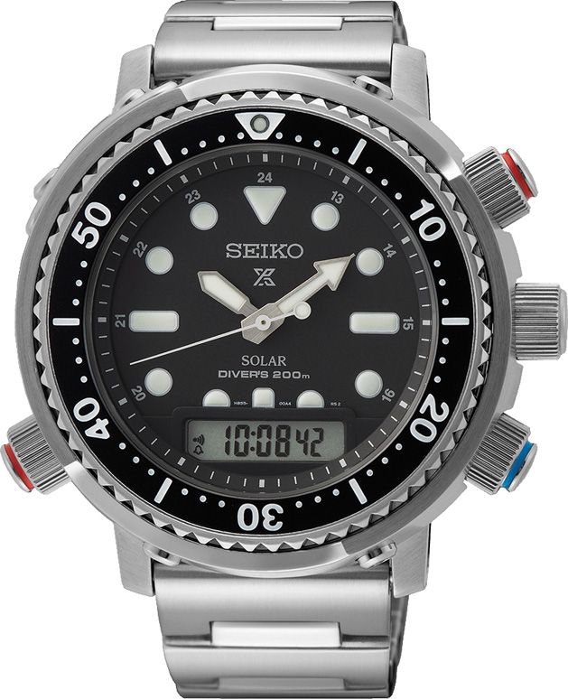 Seiko SNJ033P1 Prospex Solar Analog-Digital Chronograph Diver‘s Seiko SNJ033P1 Prospex Solar Analog-Digital Chronograph Diver‘s von Seiko