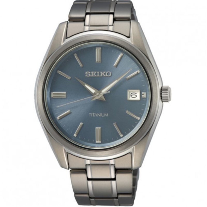 Seiko SUR371P1 Titanium Klassik Herrenuhr von Seiko