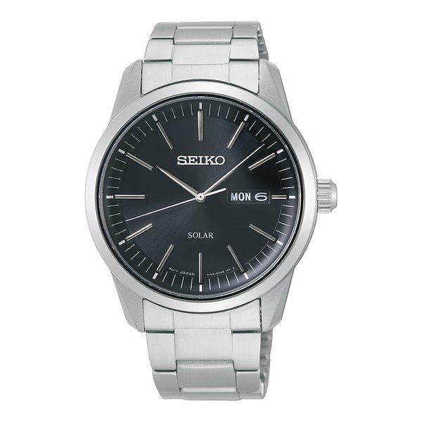 Solaruhr Herren Silber 40mm von Seiko