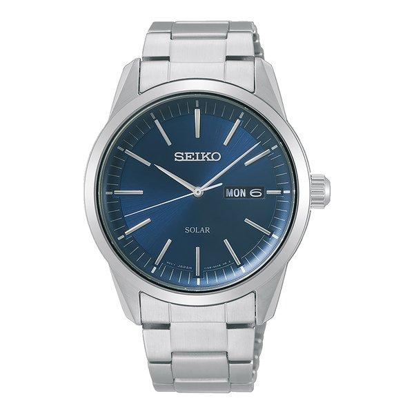 Solaruhr Herren Silber 40mm von Seiko