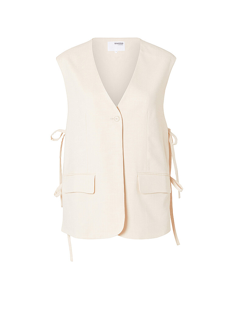 SELECTED FEMME Gilet SLFSELFINA creme | 40 von Selected Femme