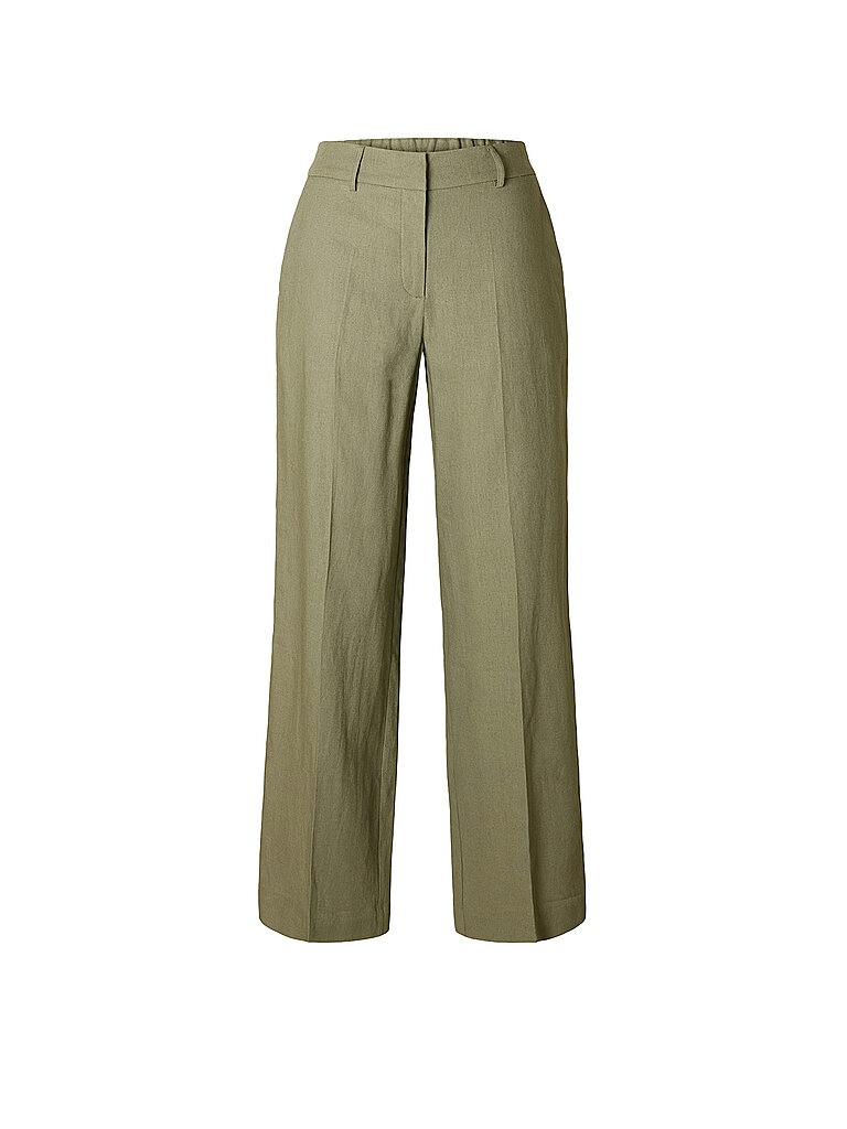 SELECTED FEMME Leinenhose SLFTANIA-RITA olive | 34 von Selected Femme