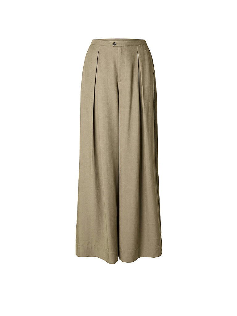 SELECTED FEMME Marlenehose SLFNATUK olive | 40 SELECTED FEMME Marlenehose SLFNATUK olive | 40 von Selected Femme