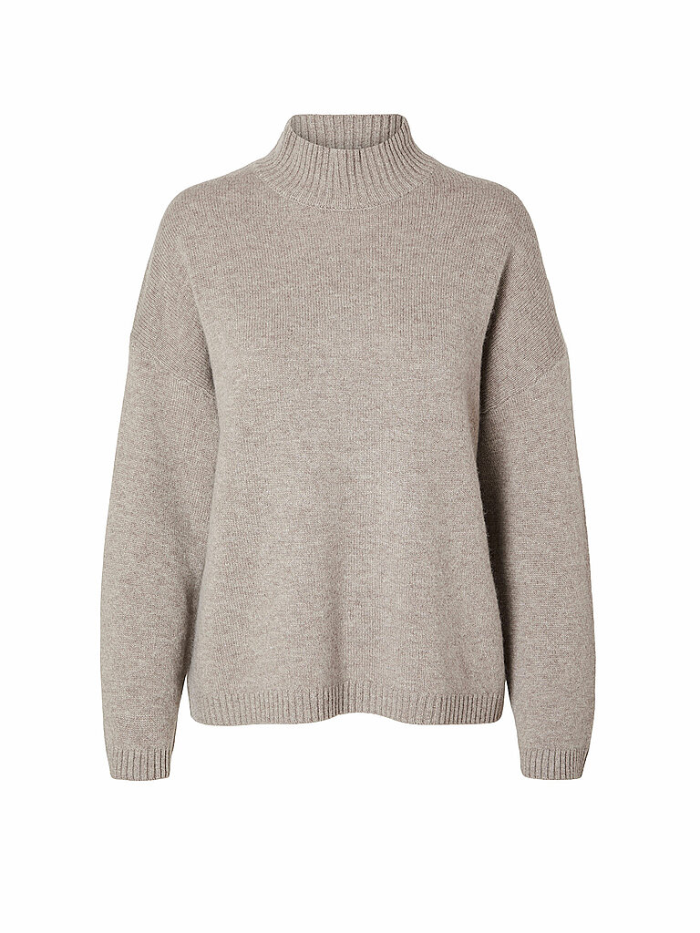 SELECTED FEMME Pullover SLFCILLE beige | L von Selected Femme