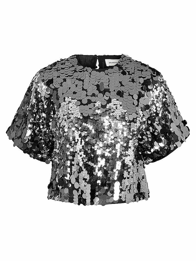 SELECTED FEMME Shirt SLFTANA silber | 40 von Selected Femme