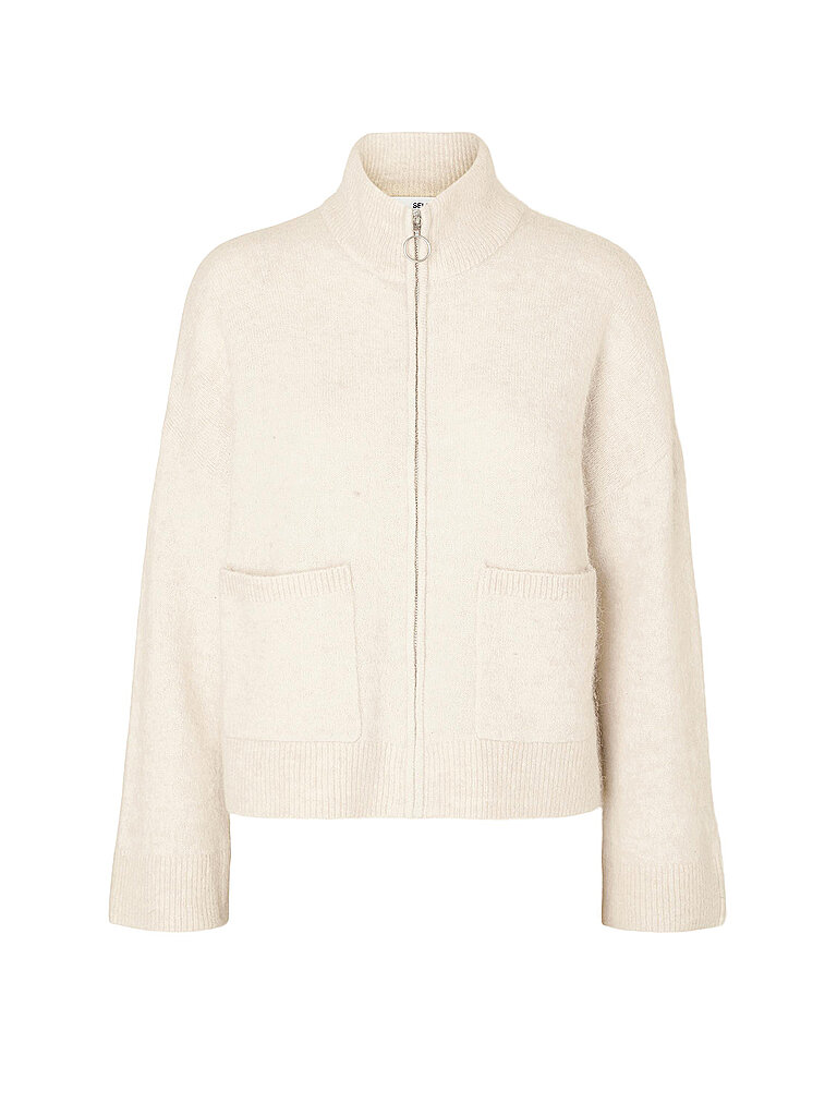 SELECTED FEMME Strickjacke SLFSIA  creme | XS von Selected Femme