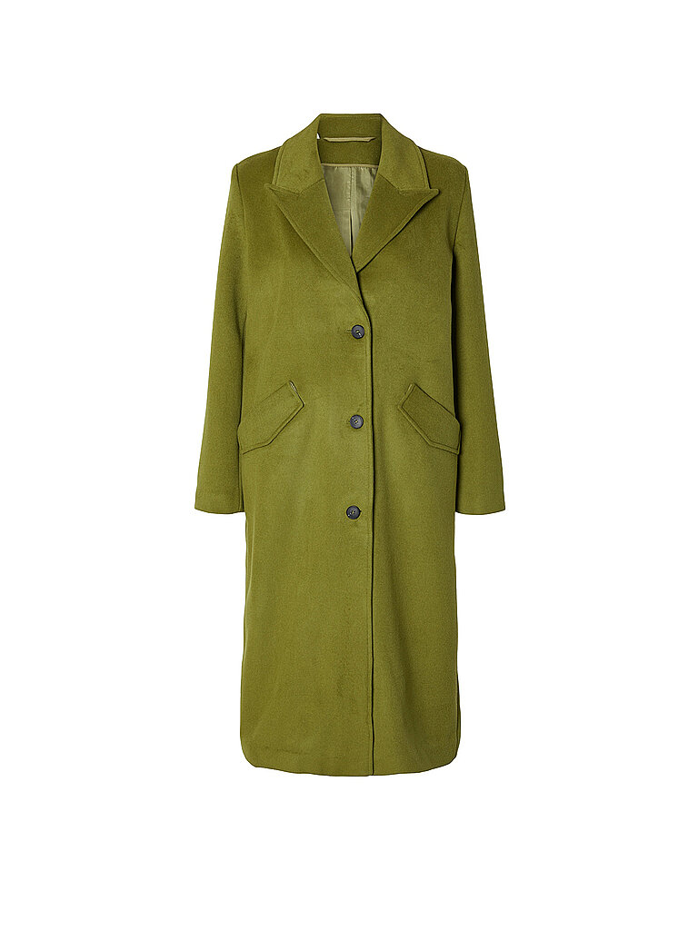 SELECTED FEMME Wollmantel SLFLAILA olive | 40 SELECTED FEMME Wollmantel SLFLAILA olive | 40 von Selected Femme