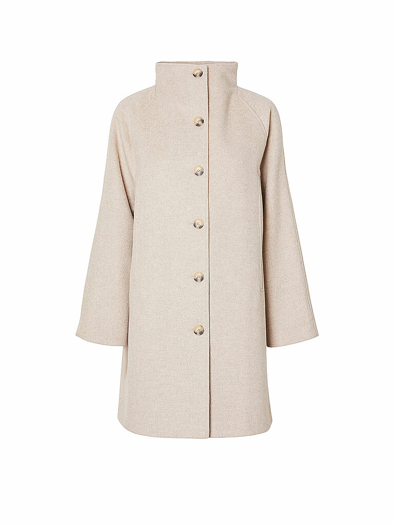 SELECTED FEMME Wollmantel SLFVINNI beige | 42 SELECTED FEMME Wollmantel SLFVINNI beige | 42 von Selected Femme