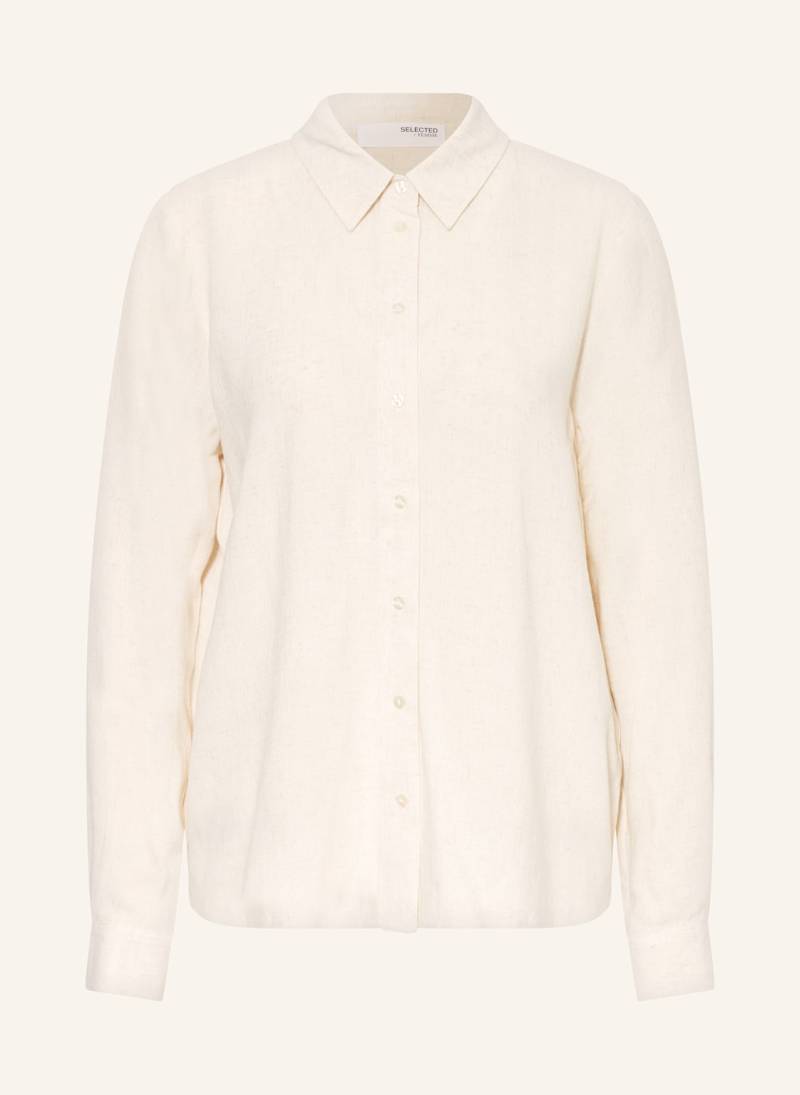 Selected Femme Hemdbluse beige von Selected Femme