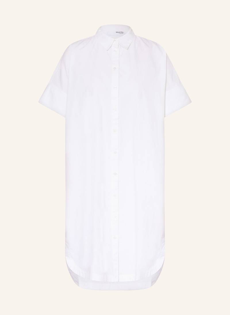 Selected Femme Hemdblusenkleid weiss von Selected Femme