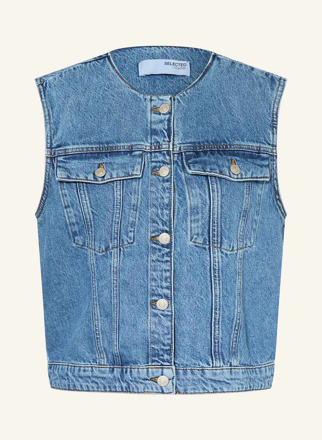 Selected Femme Jeansweste blau Selected Femme Jeansweste blau von Selected Femme