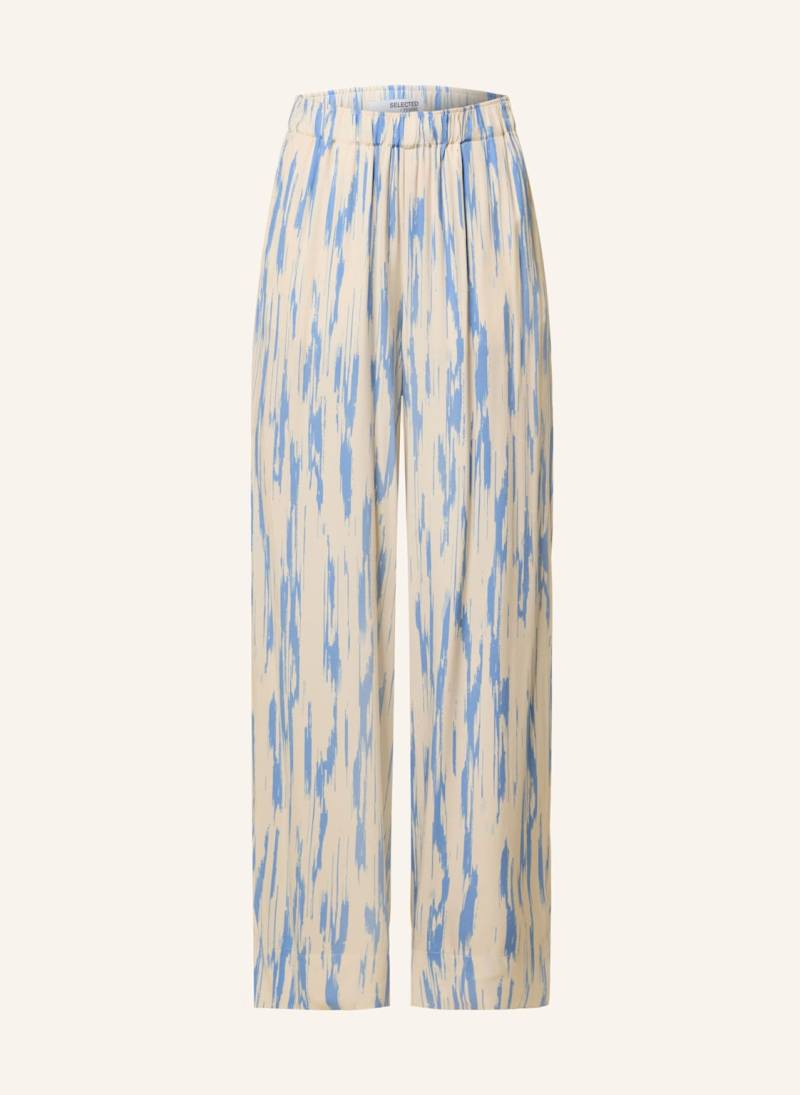 Selected Femme Marlenehose blau von Selected Femme