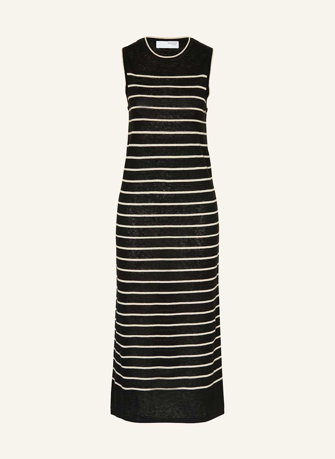 Selected Femme Strickkleid Mit Leinen schwarz Selected Femme Strickkleid Mit Leinen schwarz von Selected Femme