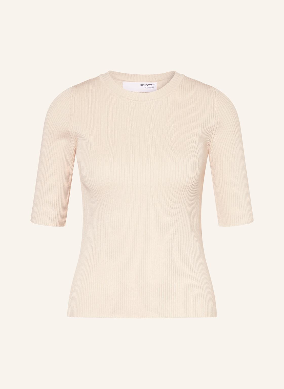 Selected Femme Strickshirt beige von Selected Femme