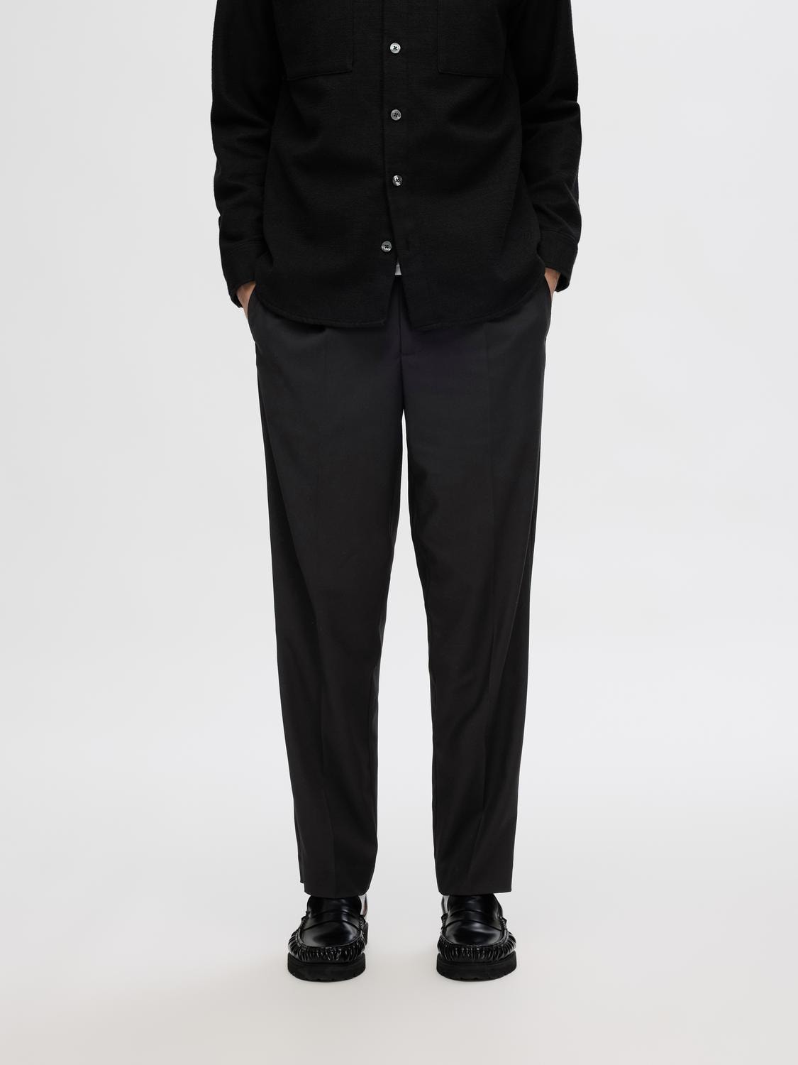 SELECTED HOMME Chinohose »SLH190-REG TAPERED LEROY PLEAT PANT NOOS« von Selected Homme