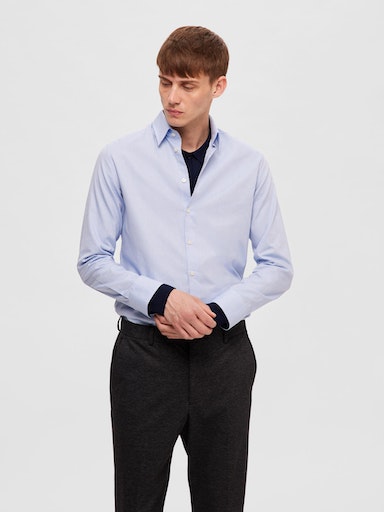 SELECTED HOMME Langarmhemd »SLHSLIMSOHO-DETAIL SHIRT LS NOOS« SELECTED HOMME Langarmhemd »SLHSLIMSOHO-DETAIL SHIRT LS NOOS« von Selected Homme