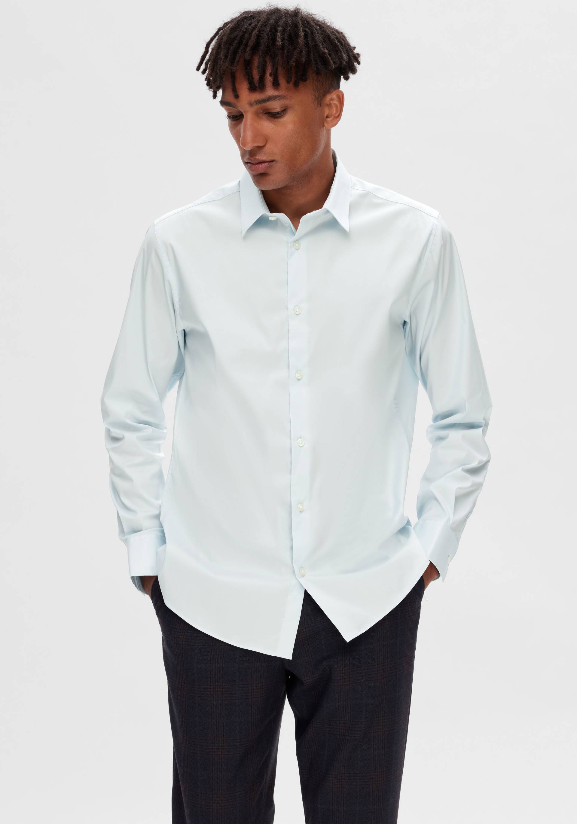 SELECTED HOMME Langarmhemd »SLHSLIMTRAVEL SHIRT NOOS« von Selected Homme