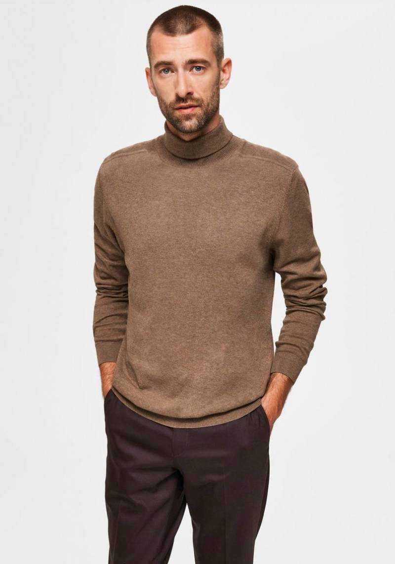 SELECTED HOMME Strickpullover »SLHBERG ROLL NECK B NOOS« von Selected Homme