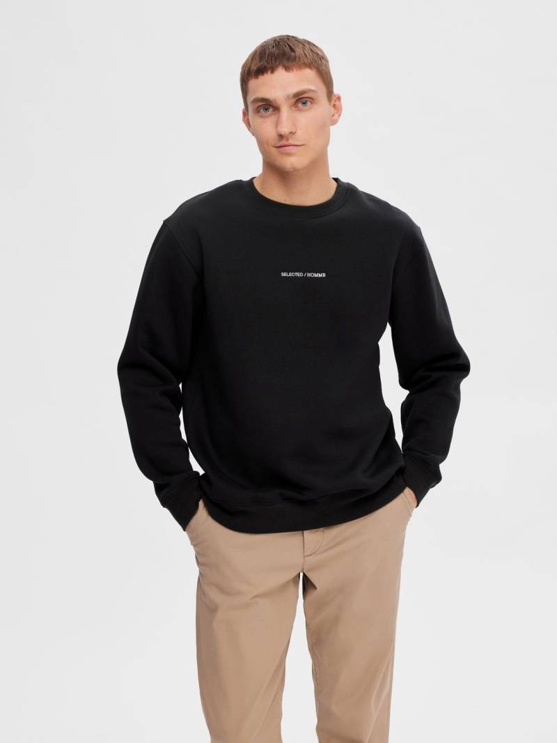 SELECTED HOMME Sweatshirt »SLHHANKIE LOGO CREW NECK SWEAT NOOS« von Selected Homme