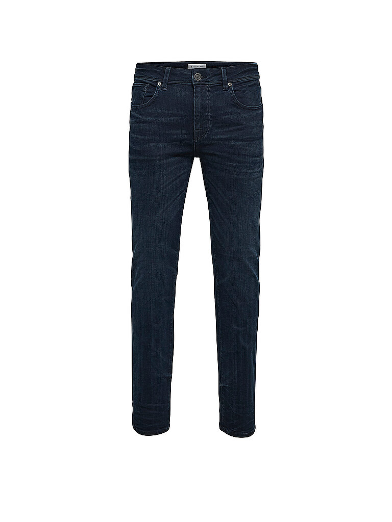 SELECTED Jeans Slim Fit SLHLEON dunkelblau | 29/L32 von Selected