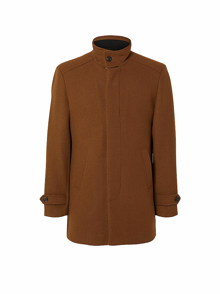 SELECTED Wollmantel SLHNEW camel | L von Selected