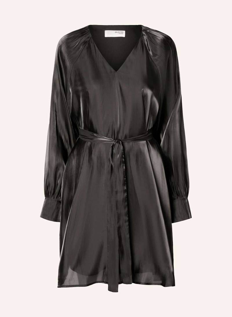 Selected Kleid schwarz von Selected