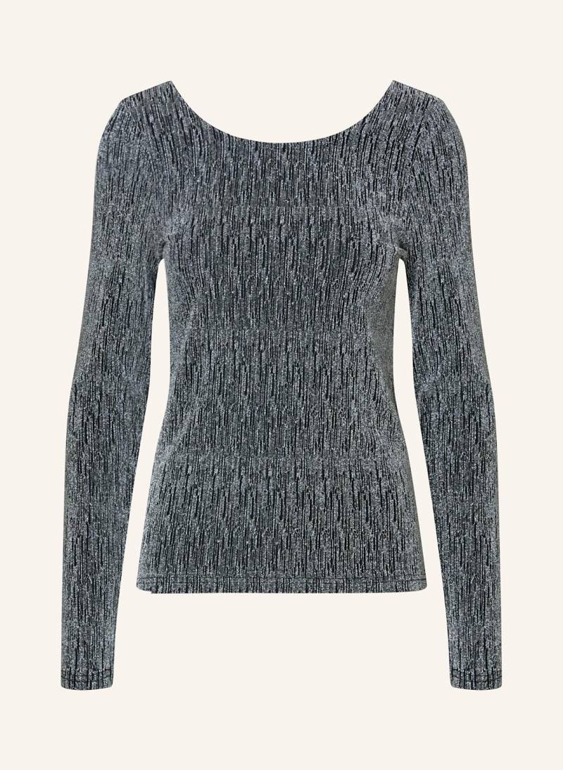 Selected Femme Longsleeve Mit Glitzergarn silber von Selected Femme