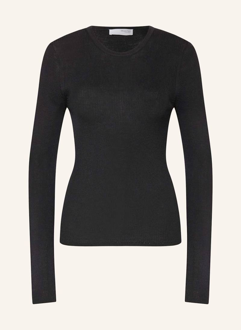 Selected Longsleeve schwarz von Selected