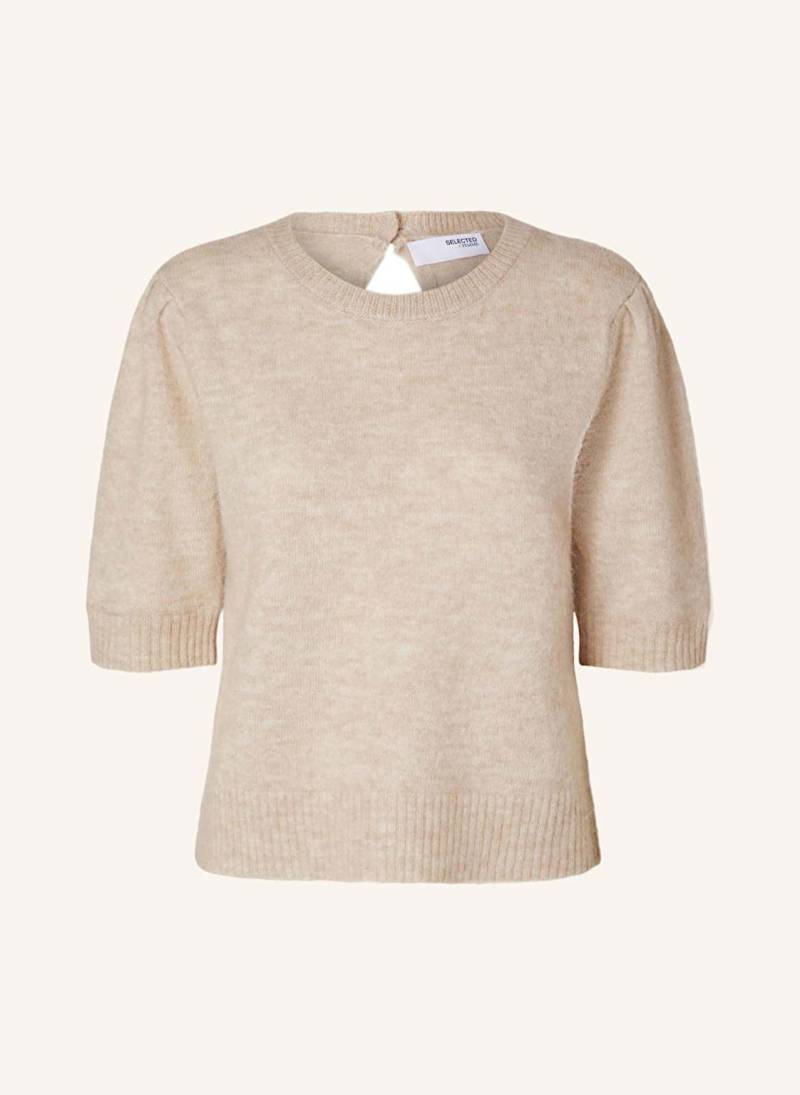 Selected Femme Strickshirt beige von Selected Femme