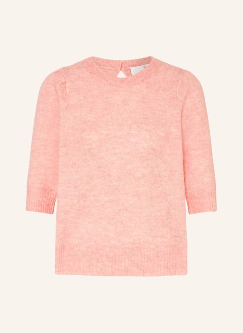 Selected Strickshirt rosa von Selected