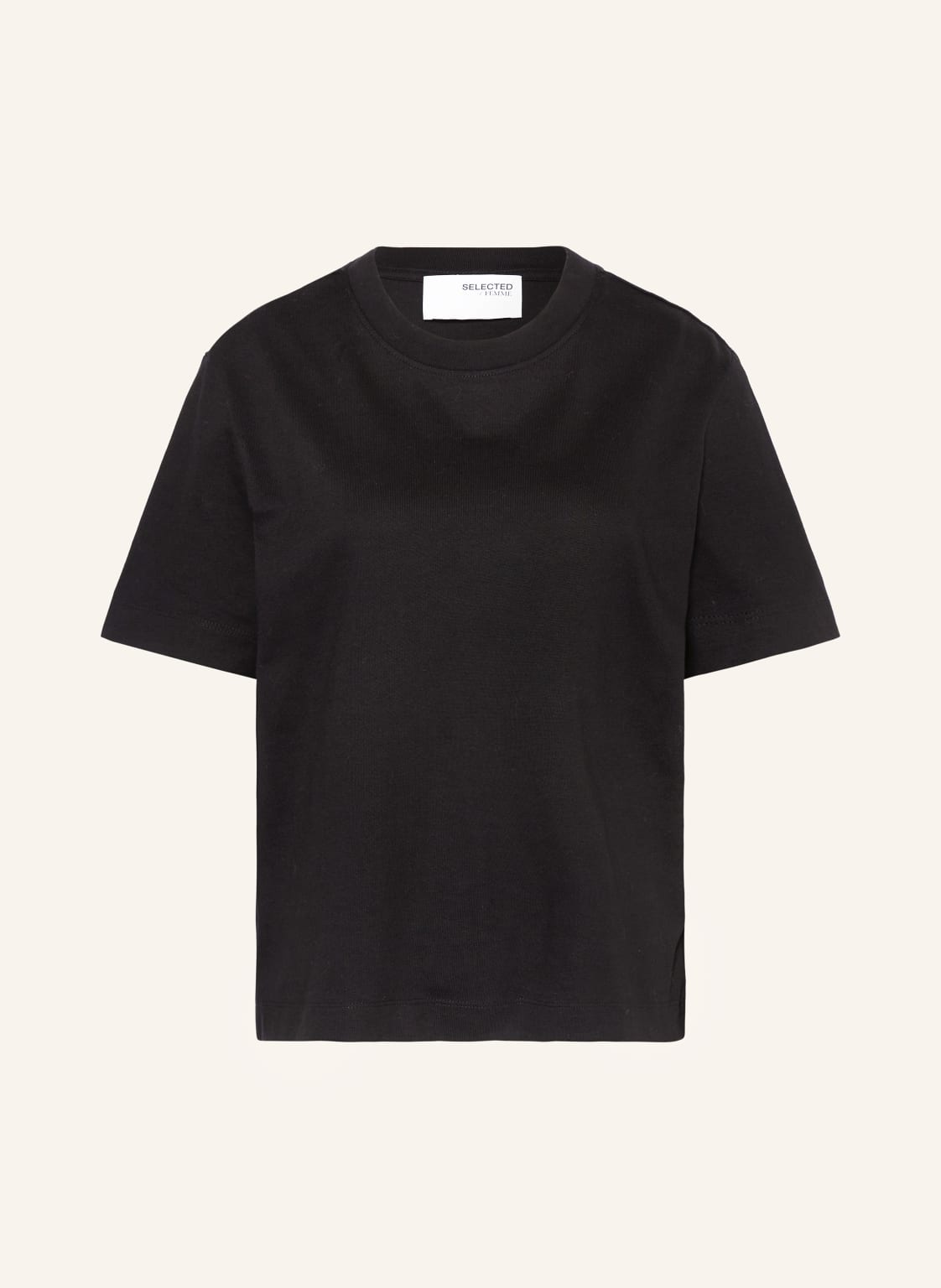 Selected Femme T-Shirt Slfessential schwarz Selected Femme T-Shirt Slfessential schwarz von Selected Femme