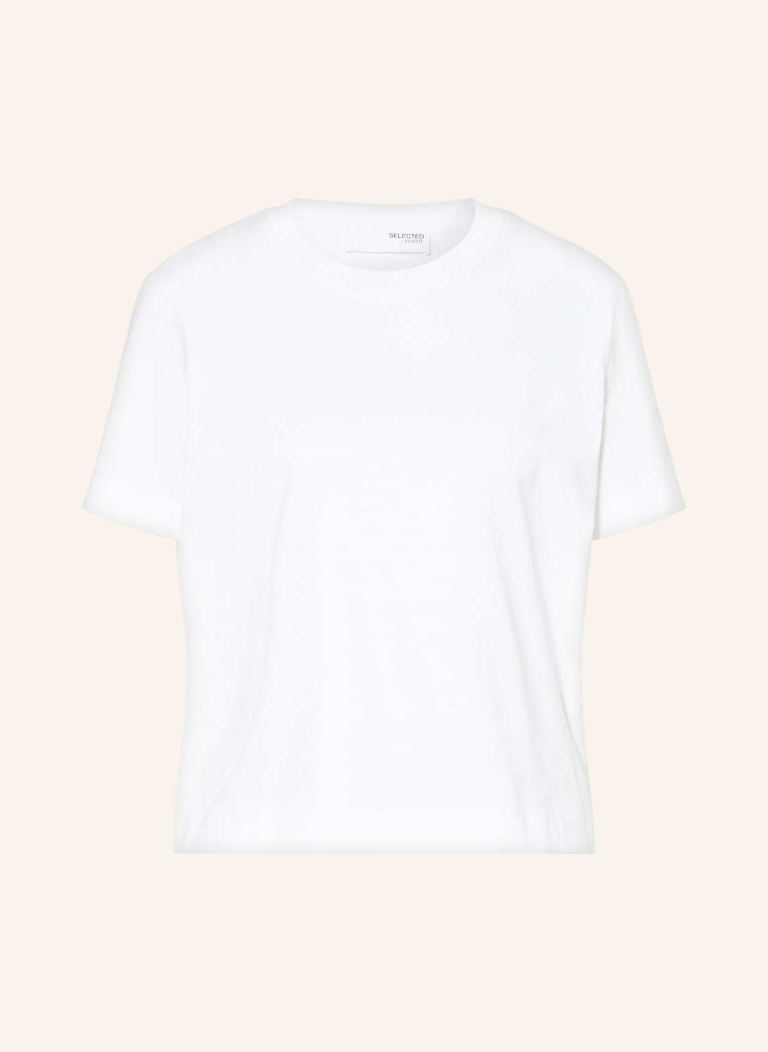 Selected T-Shirt Slfessential weiss von Selected