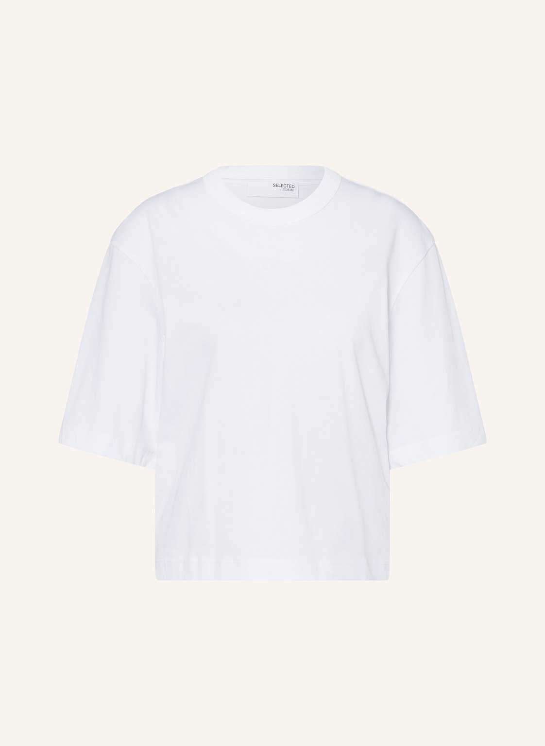 Selected Femme T-Shirt weiss