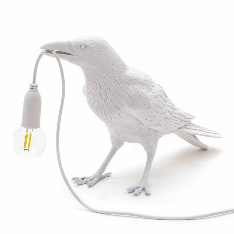 Bird Lamp LED Leuchte , Farbe weiss, Ausführung wartend von Seletti