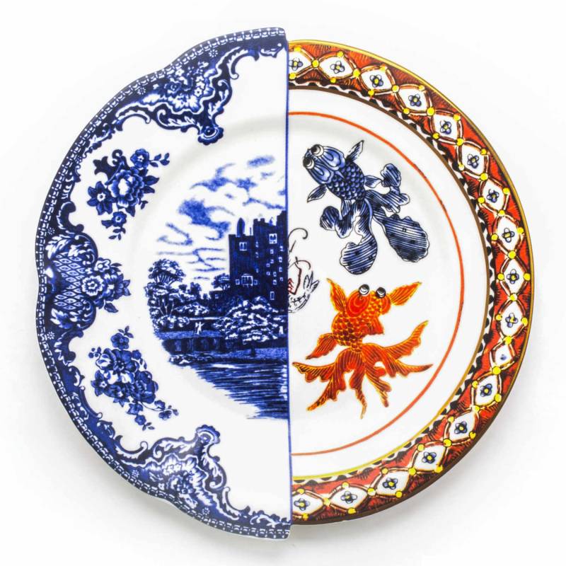 Hybrid Dinner Plate Speiseteller , Motiv isaura von Seletti